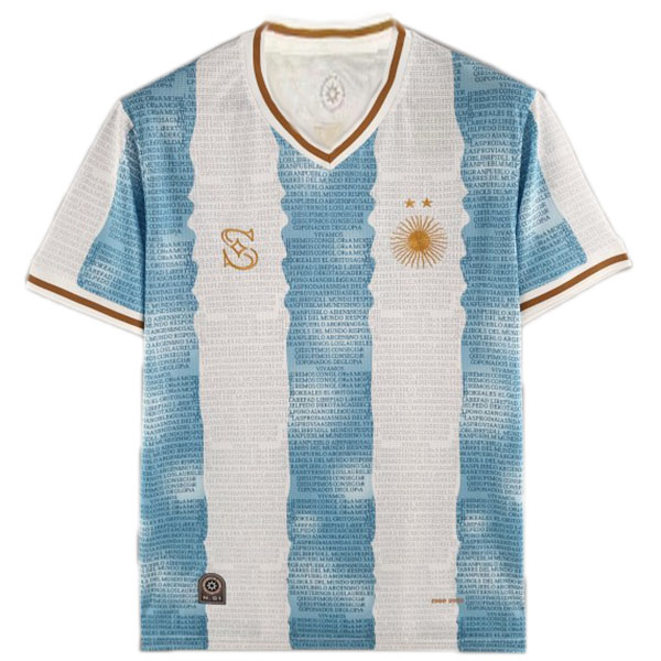 Argentina la divisa da calcio speciale da uomo della decima maglia commemorativa dell'supera la maglia sportiva 2022